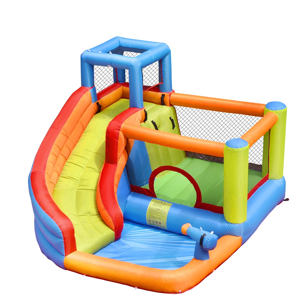 Water Slide Inflatable - نفخ المياه الشريحة Moonwalk المياه البلوز