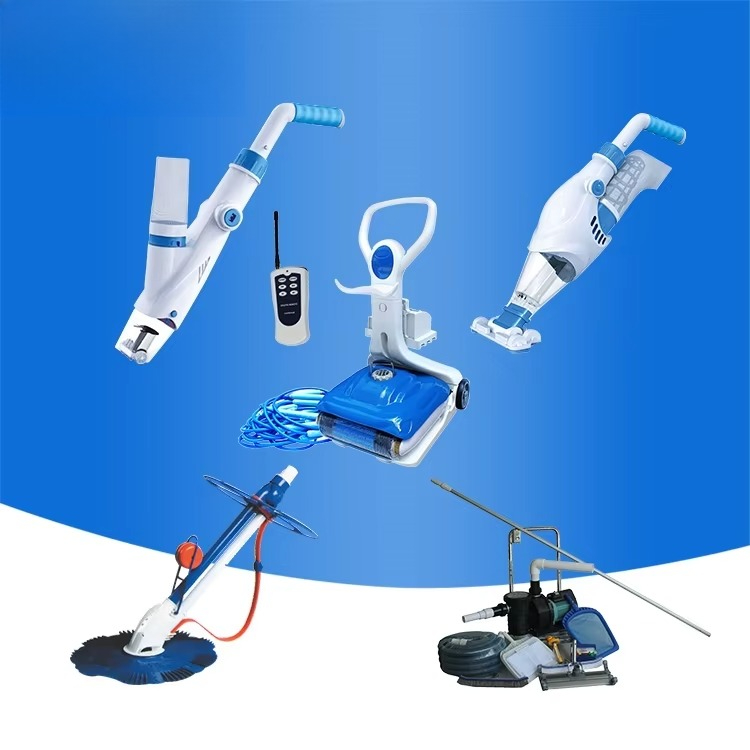 Pool Vacuum Manual - منظف حمامات السباحة، طقم تنظيف يدوي