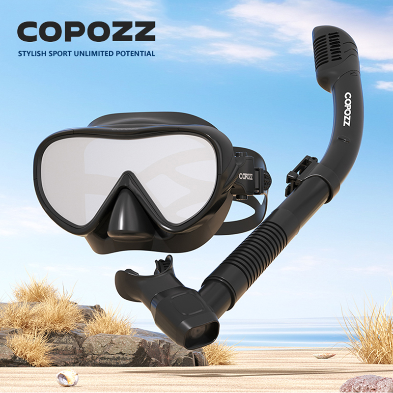 Snorkel Mask Full Face - قناع غوص جديد من COPOZZ، قناع