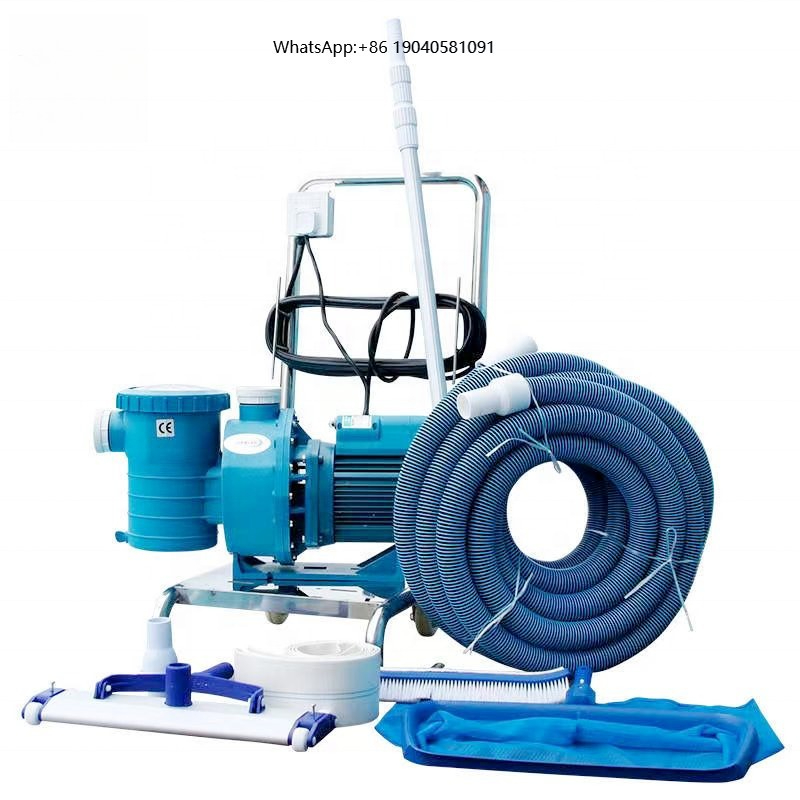 Pool Vacuum Manual - مجموعة تنظيف كاملة عالية الكفاءة لتنظيف