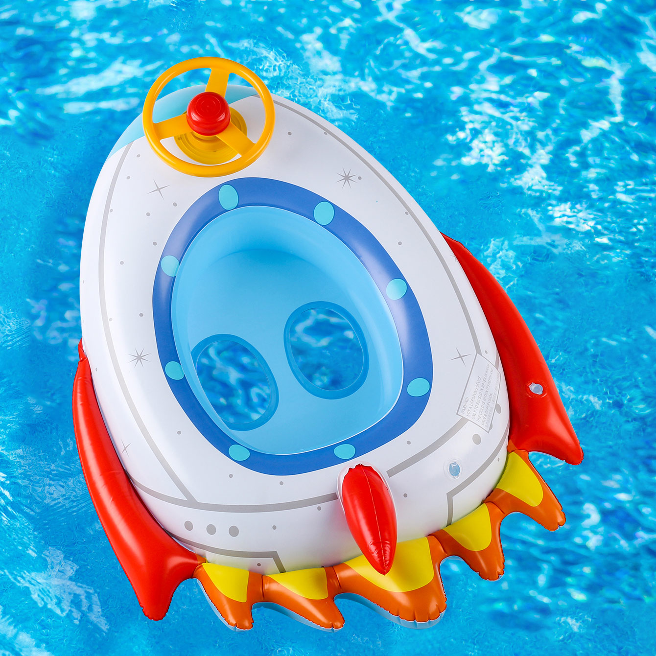 قطعة واحدة من حلقة مقعد سميكة  - مراجعة Pool Float Ring Inflatable وسعره