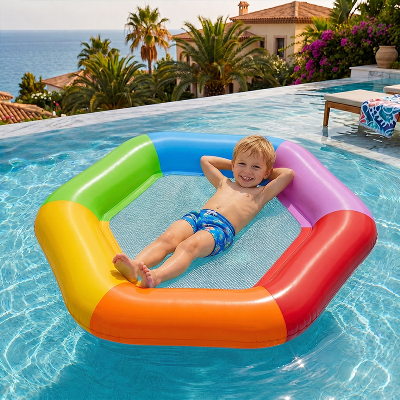 عوامة مائية قابلة للنفخ جديدة  - مراجعة Pool Lounger Inflatable وسعره
