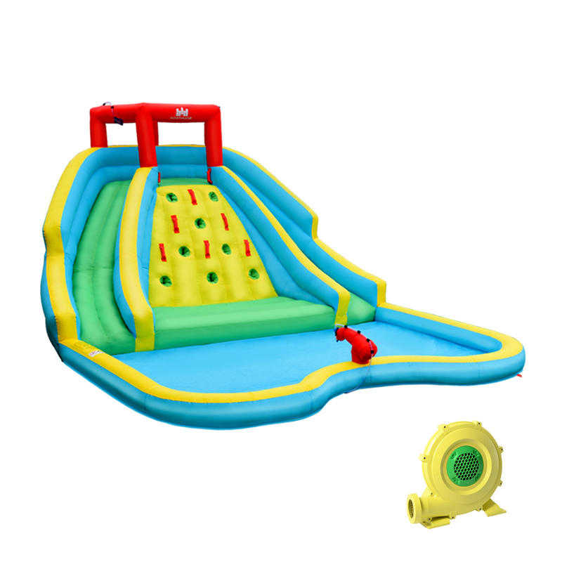 حديقة مائية قابلة للنفخ مع منز - مراجعة Water Slide Inflatable وسعره