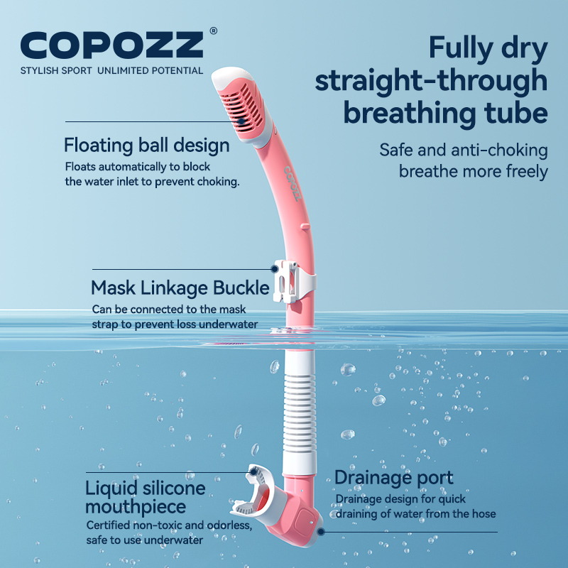 قناع غوص جديد من COPOZZ، قناع  - مراجعة Snorkel Mask Full Face وسعره