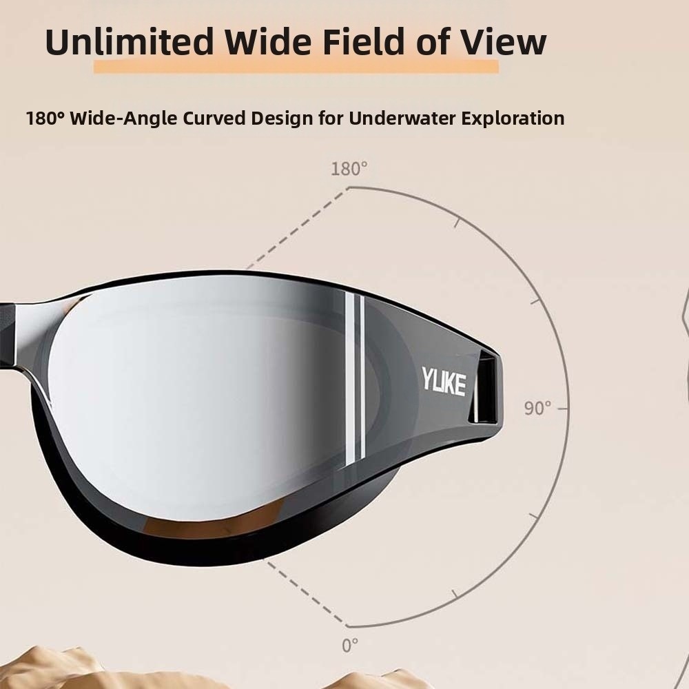 نظارات سباحة مقاومة للماء مع ق - مراجعة Swim Goggles Anti Fog Uv وسعره