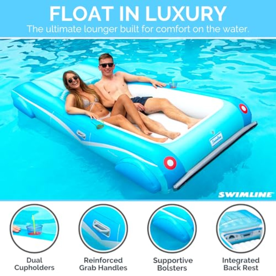 حصيرة استرخاء قابلة للنفخ للمس - مراجعة Pool Lounger Inflatable وسعره